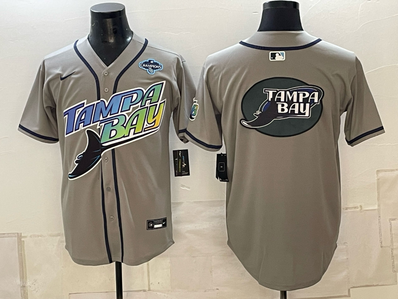 Men 2026 Tampa Bay Rays blank grey Game Nike MLB Jersey 101204->tampa bay rays->MLB Jersey